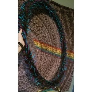34" friction fit FUR hula hoop!
